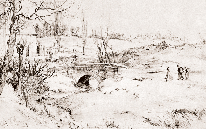  Adolpyh Von Menzel —— 黑塞斯彻的桥